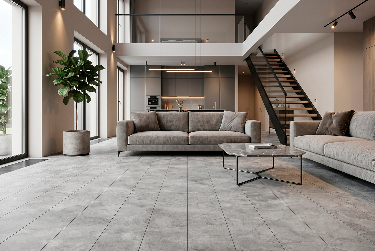Дымчатый Мрамор